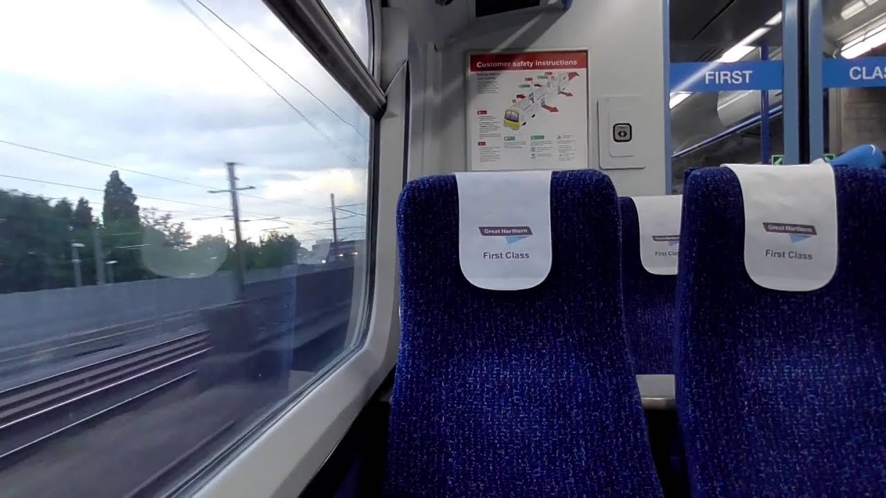 Leaving London Kings Cross On A Great Northern Class 365 (23/5/16)