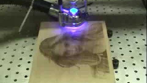 Dual 445nm Laser Diode CNC Photo Engraving With PicEngrave Pro
