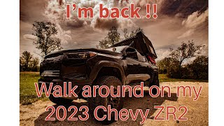 walk around build of my 2023 chevy colorado zr2! im back ! sorry for the break #chevy #chevylife