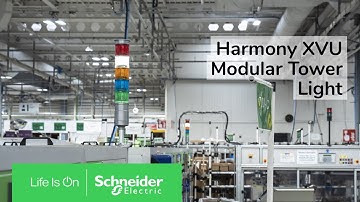 Harmony XVU - New 60mm Modular Tower Light | Schneider Electric