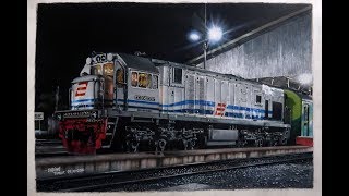 98,5% PASTI KETIPU DIKIRA FOTO, Gambar kereta Api Terbaik dari Indonesia #dadingtimur #railfans screenshot 3