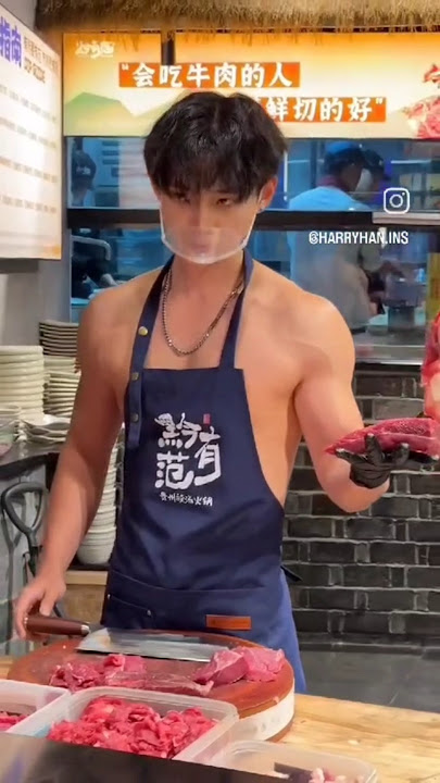 hot boys restaurantš„. Chinese people #shorts #viralshort