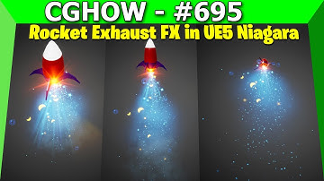 Rocket Exhaust FX in UE5 Niagara Tutorial | Download Files