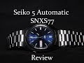 Seiko 5  Automatic SNXS77 Review