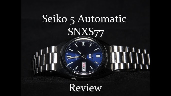 Konsulat dårlig Erhverv Seiko 5 SNXS77 - An $80 Watch that Looks Like a UFO? - YouTube