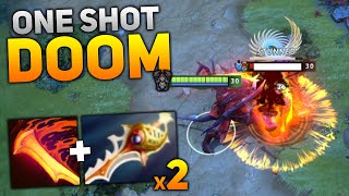 One Shot Doom x2 Divine Rapier🔥🔥🔥41 Kills By Goodwin | Dota 2 Gameplay