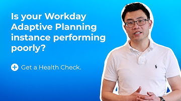 Workday Adaptive Planning Health Check