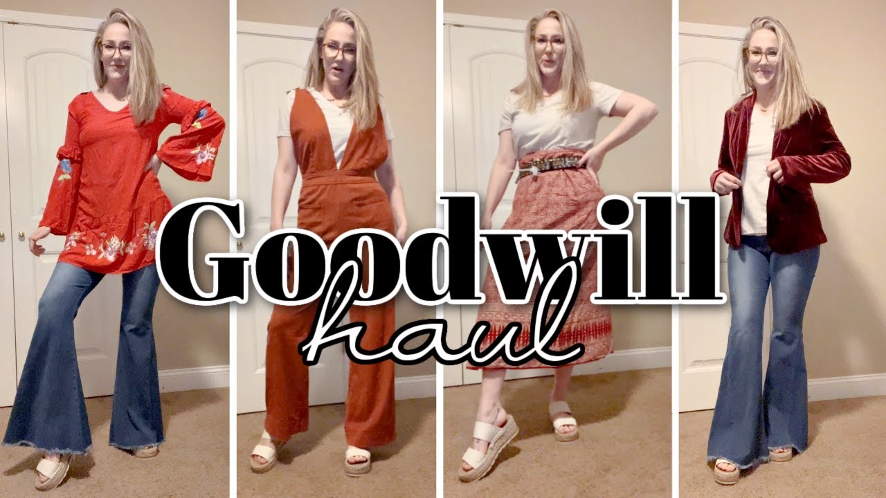 GOODWILL HAUL & try on! YouTube