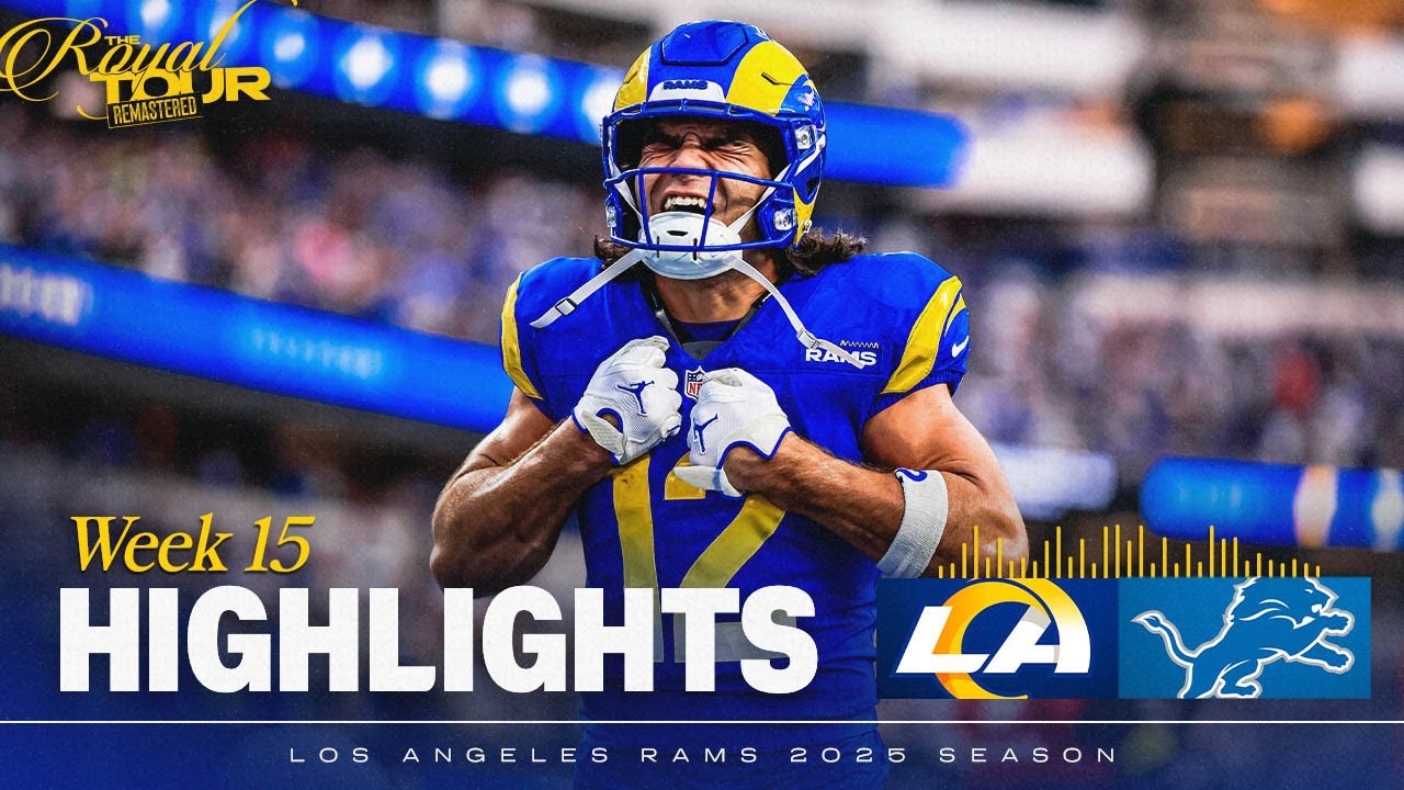 Rams' Top Plays vs. Lions: Matthew Stafford's Best Throws, Puka Nacua's Big Catches & More