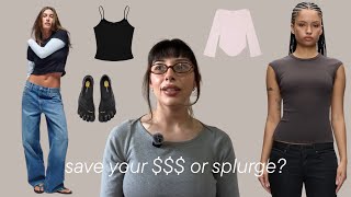 giving my honest opinions about viral clothing items
