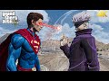 Gta 5  superman vs gojo  epic death battle