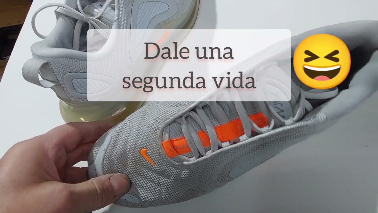 por inadvertencia emoción Lima NIKE AIR MAX 720 con camara pinchada - YouTube