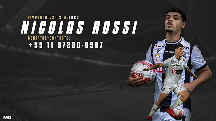 Nicolas Rossi - Meia Atacante / Attacking Midfielder - 2025