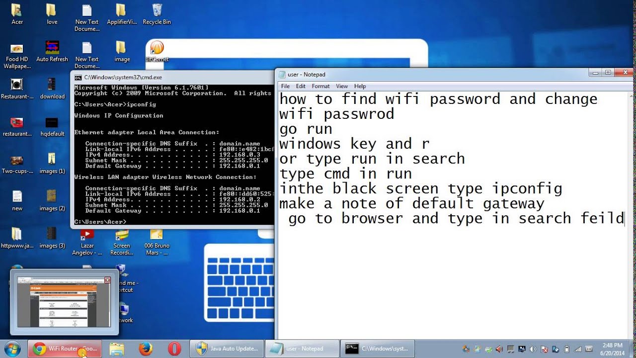 how to find neighbors wifi password on windows 8