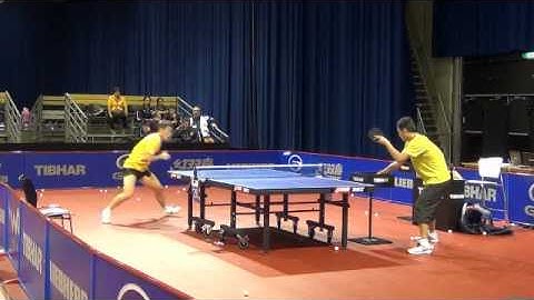 Xu Xin multiball in Rotterdam