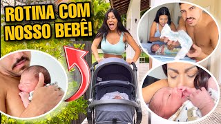 Nossa Nova Rotina Com Recém Nascido Rotina Da Manhã