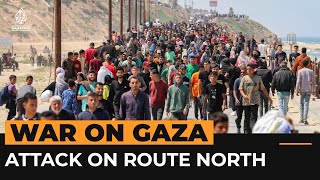 Palestinians come under Israeli fire as they attempt return to north Gaza | Al Jazeera Newsfeed