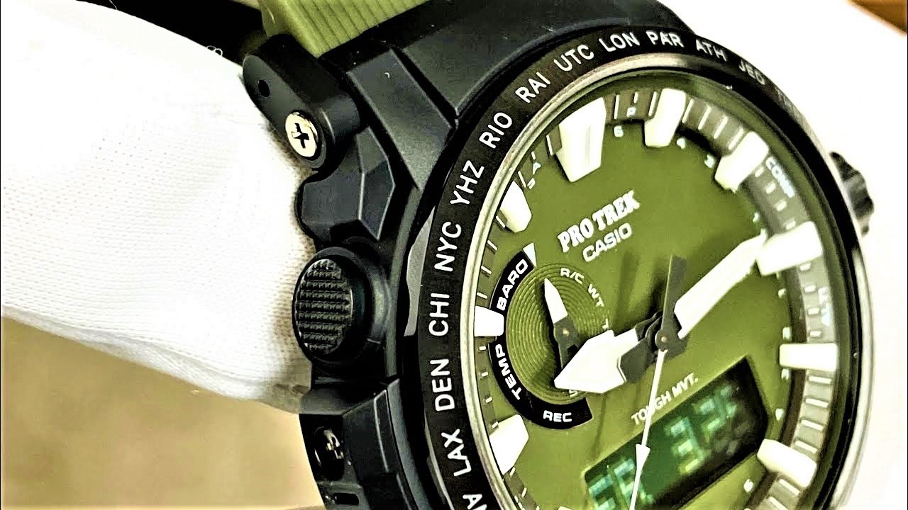 e-casio】PRW-5050BN-5JF - YouTube