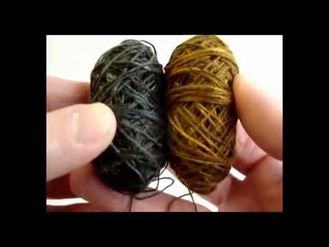 How to Make Waxed Thread • Crafting a Green World