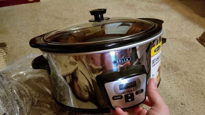 Bella 5-Qt. Programmable Slow Cooker - Macy's