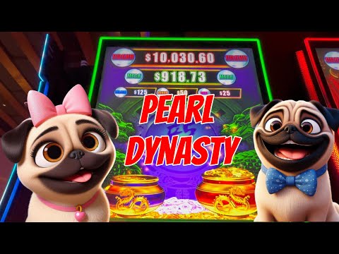 MAJOR WIN! Pearl Dynasty Slot Machine | Gambling Pugs