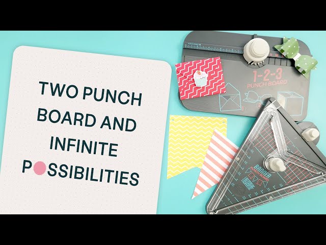 We R Memory Keepers 3-in-1 Banner Punch – Craft Punch For Scrapbooking, Cards & Party Decor