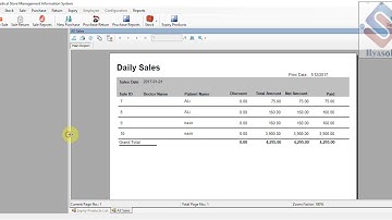 Medical Store Management System Part 151 Reports Form in C# C Sharp
