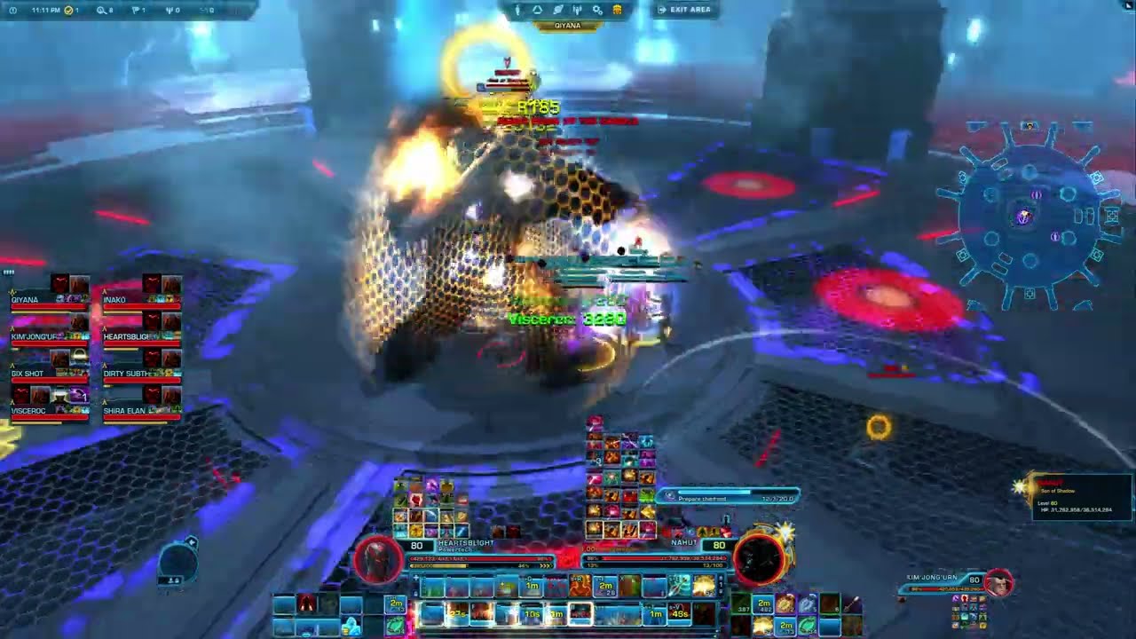 SWTOR Gods Nahut Master Mode 16-09-24 (Team Myrmidon: 3rd time kill very smooth)