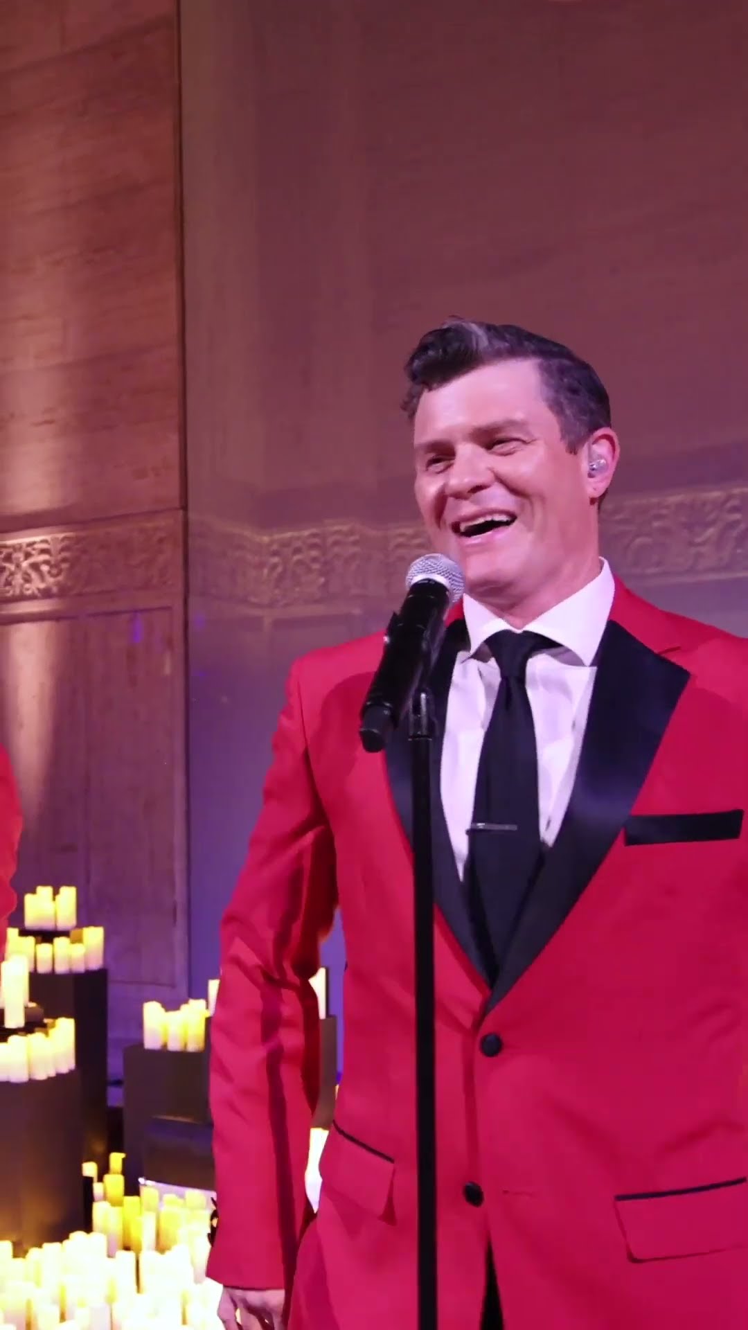 The Jersey Boys cast performing live at a wedding at Cipriani in New York City