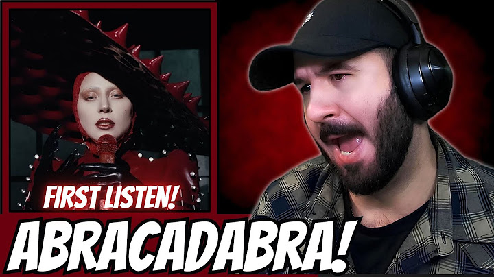 Lady Gaga - Abracadabra | REACTION! | OMG!