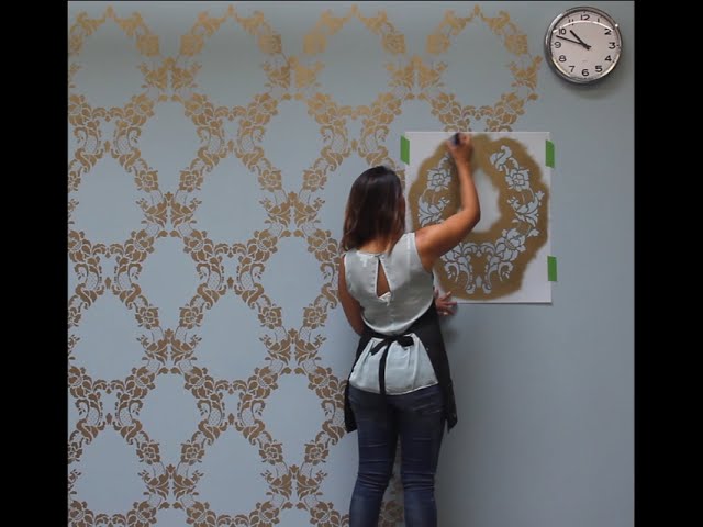 The Complete Beginner's Guide to Wall Stenciling