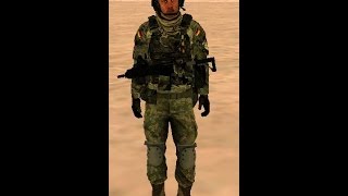 GTA San Andreas Mod Showcase #036 Multitarn Camo Soldiers