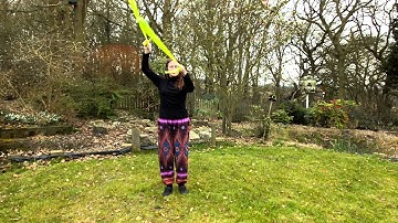 Poi-spinning tutorial: Shoulder Reels, same time, same direction