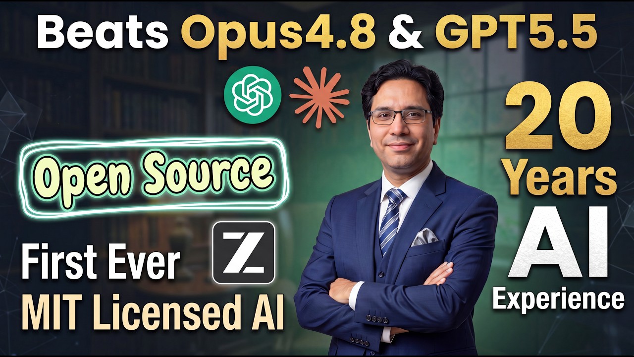 New Chinese AI Smashes GPT-5.5 & Claude Opus 4.8 [Inside GLM-5.2]