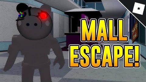 Piggy - Chapter 10 - Mall Map ESCAPE! + Ending | Roblox
