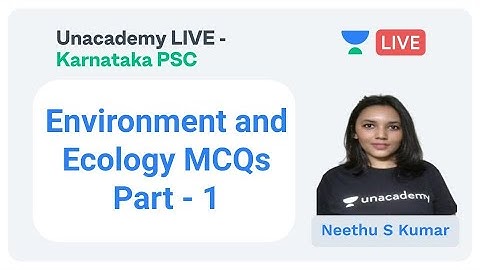 Environment and Ecology MCQs - 1 | KPSC / FDA / PSI / SDA / KAS | Neethu S Kumar