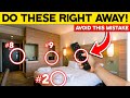 13 Things To Do In Your Hotel Room BEFORE Unpacking! (Airport Hotels are the WORST!) | Global Flow