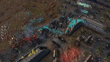 Age of Empires 4 - 4v4 CBA HOLDING THE SACRED POINT AND PUSHING TO THE ENEMY BASE | Multiplayer Game