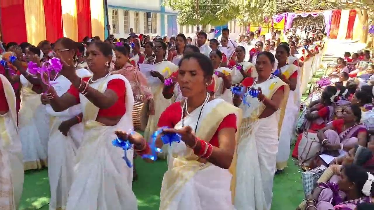 Pravesh naach | आओ चलें हम प्रभु के मंदिर में |मुसगुटरी डीनरी काथलिक महिला संघ सम्मेलन - 2026