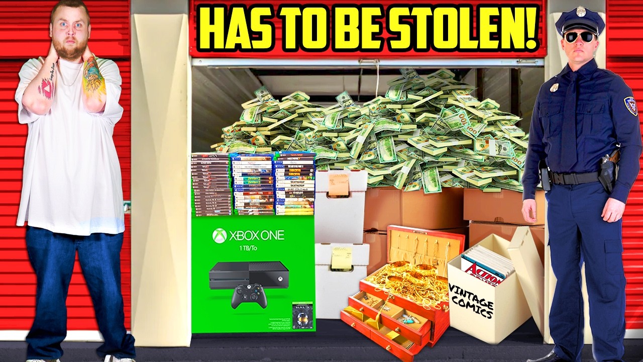 He Was RICH And FLED The Country! I Bought His Storage Unit FULL Of BIG MONEY