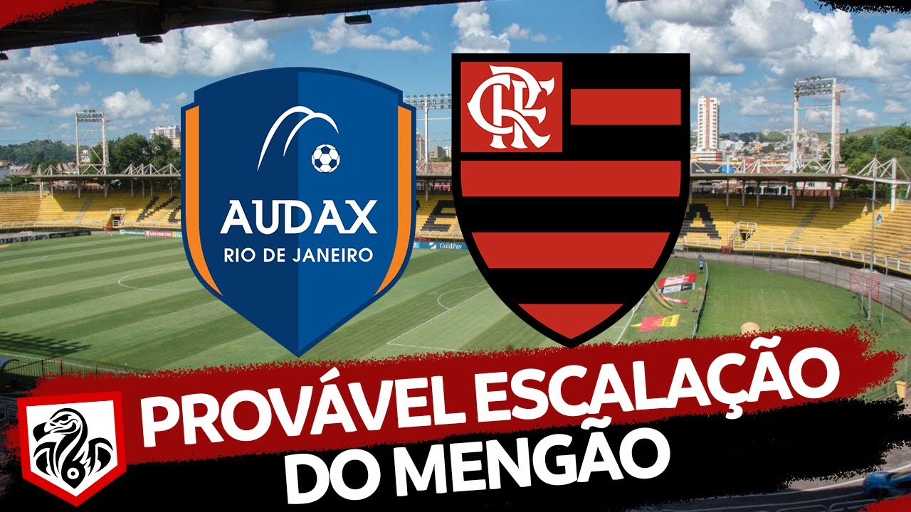 SAIU! Flamengo divulga escalação para jogo contra o Audax, pelo