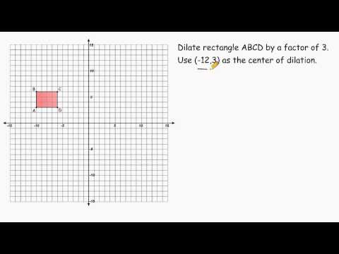 Vídeo: Com es dilata no centrat a l'origen?