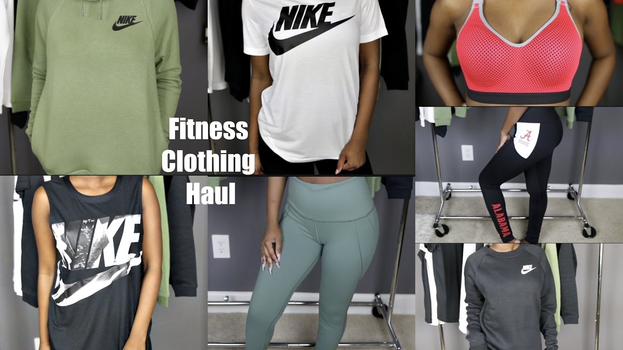 Fitness Clothing Haul (TRY ON) YouTube