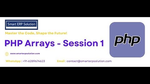 PHP Arrays - Session 1 | Part 10