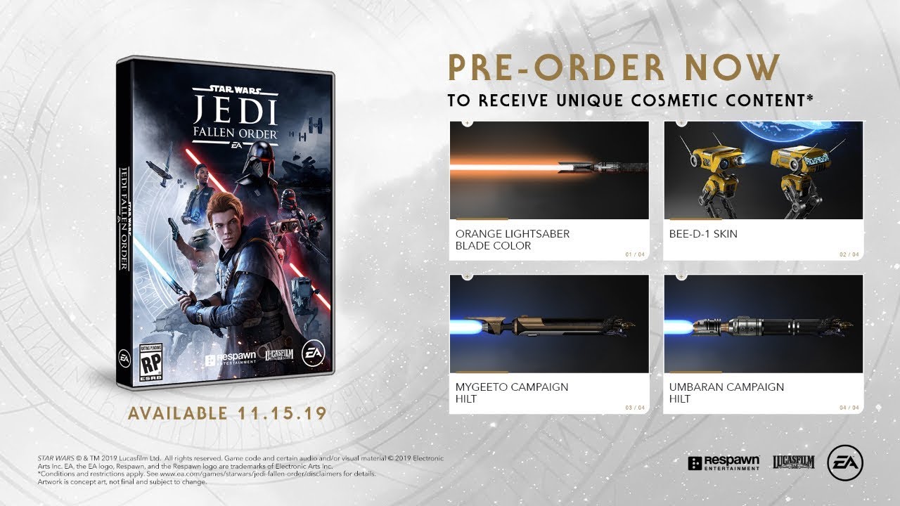 15 Euro kostet Star Wars Jedi: Fallen Order mit Origin Access Premier!