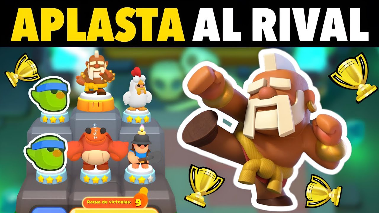 EL MEJOR MAZO DE MONJE PARA SUBIR COPAS EN CLASH MINI 🏆