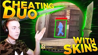 Cheating duo with skins? (CS:GO Overwatch)