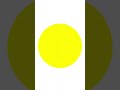Yellow Triacontapentagon White Background Down To Up #shorts