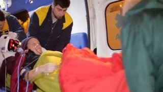 Crews succesfully rescue sick workers from the South Pole