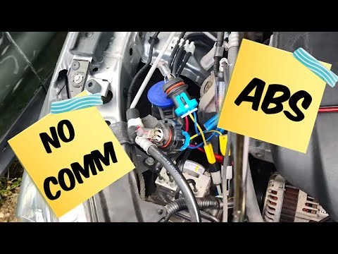 2015 Mazda 3 2.0l Lost Communication With ABS Module U0121